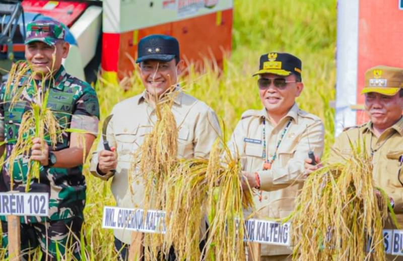Gubernur Kalteng Alokasikan Rp150 Miliar untuk Bangun Jalan Strategis di Terusan Makmur, Dukung Ketahanan Pangan Nasional