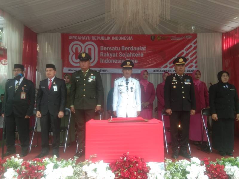 Meriahkan HUT RI ke-80, Camat Pugaan Pimpin Upacara Kemerdekaan dengan Semangat Gotong Royong dan Nasionalisme