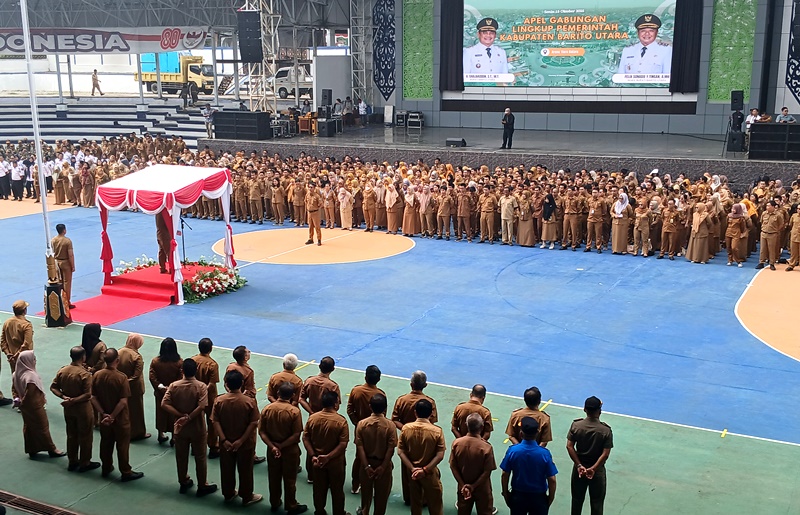 H Shalahuddin Ajak ASN Barut Bekerja dengan Semangat Baru, Integritas dan Kolaborasi