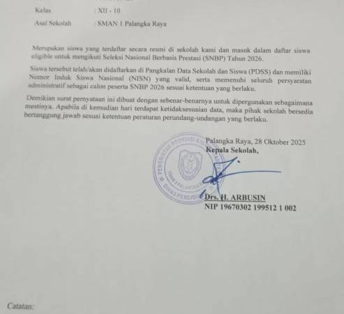 Teddy Manuel Lyberiasie, Siswa SMA Negeri 1 Palangkaraya Melaju ke Final Olimpiade Desain Produk Nasional FLS3N 2025