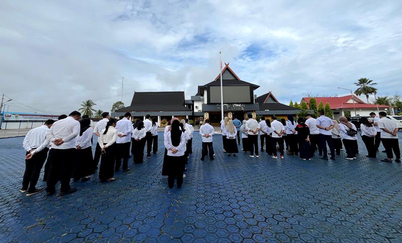 Kehadiran dalam Apel Pagi Rendah, Bupati Shalahuddin Tekankan Disiplin dan Loyalitas ASN