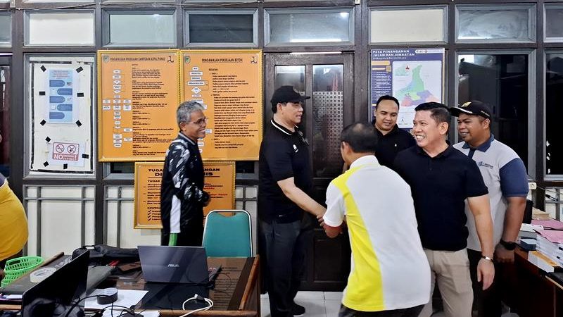 H Shalahuddin Lakukan Kunjungan Silaturahmi ke Dinas PUPR Barito Utara