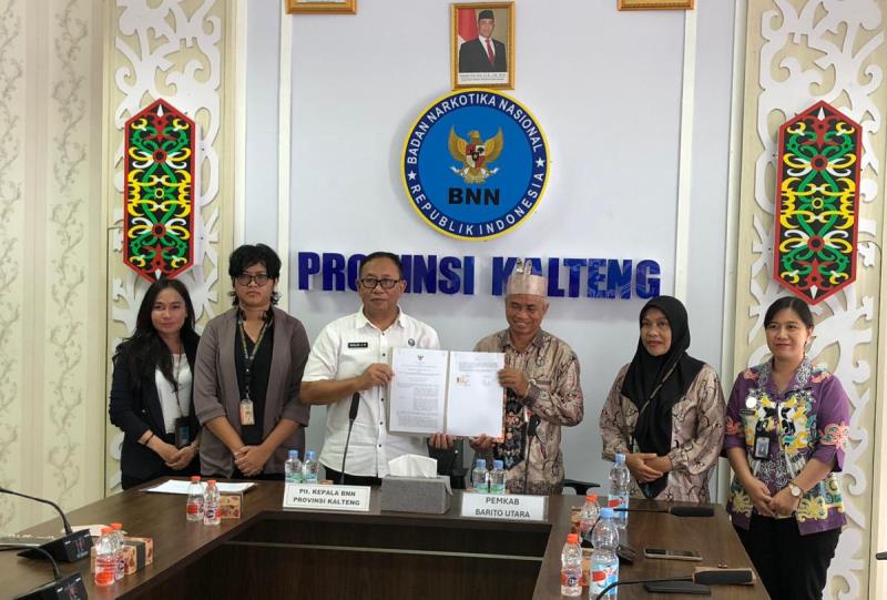 Pemkab Barito Utara Perkuat Upaya P4GN dan Prekursor Narkotika