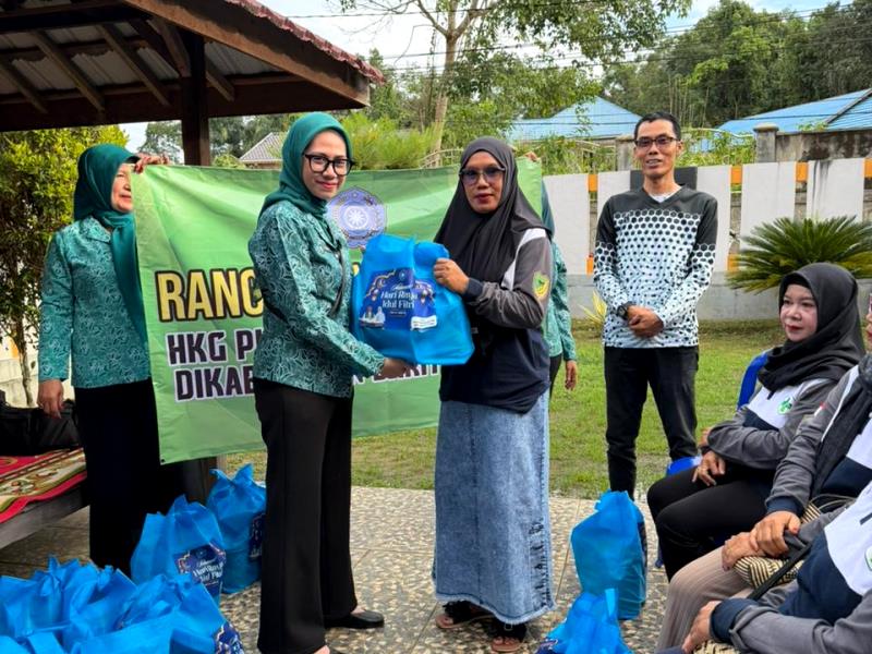 Perkuat Peran Kader Posyandu dan Dasawisma, TP PKK Kunjungan Pembinaan di Lanjas