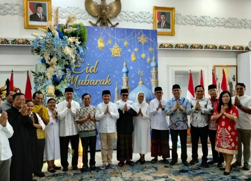 Open House Gubernur Kalteng Jadi Simbol Keakraban