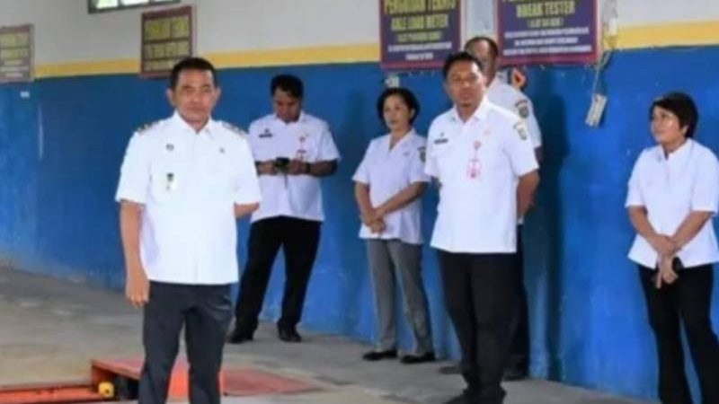 Wabup Barsel Sidak Pasca Lebaran