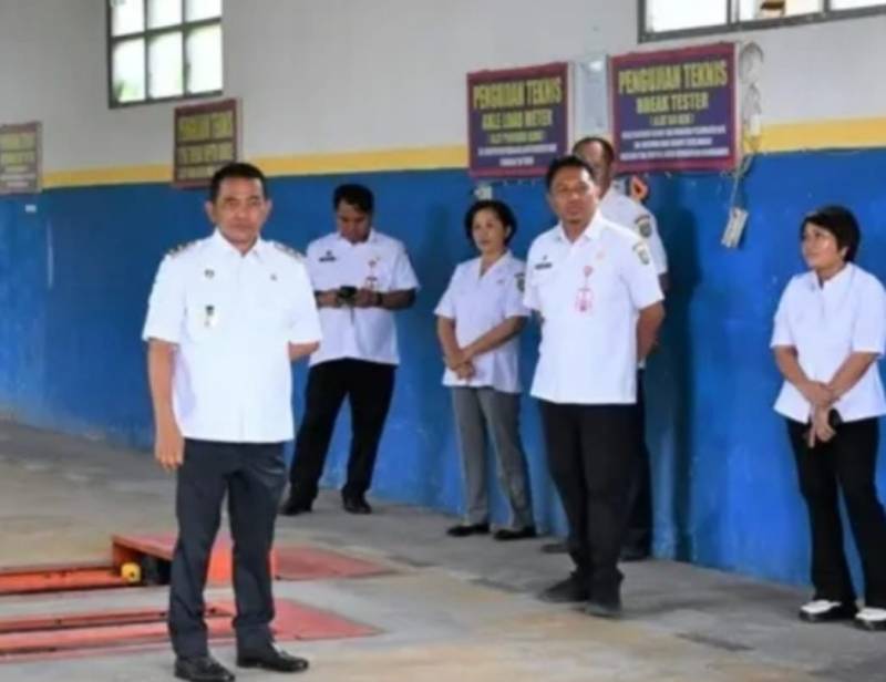 Wabup Barsel Sidak Pasca Lebaran