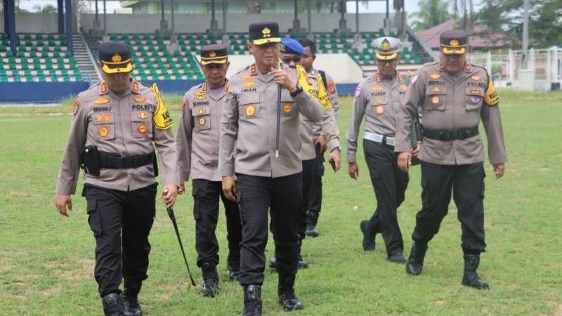 Kapolda Kalteng Tinjau Pospam Ops Ketupat, Polres Barut Tegaskan Komitmen Pelayanan Terbaik untuk Masyarakat