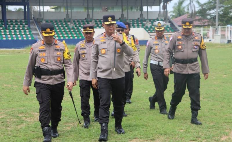 Kapolda Kalteng Tinjau Pospam Ops Ketupat, Polres Barut Tegaskan Komitmen Pelayanan Terbaik untuk Masyarakat